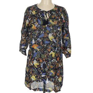 NWT J Crew jungle animal patterned tunic, women's size medium